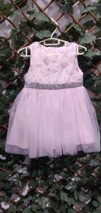 robe fille tulle rose