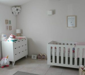 mobilier puericulture chambre bebe blanc
