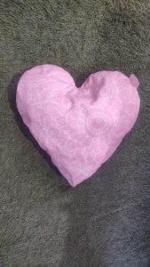 coussin en forme de coeur d'occasion pour Il etait un bois Pelissanne