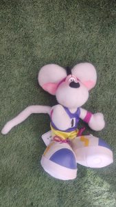 peluche Diddl rose d'occasion pour Il etait un bois Pelissanne